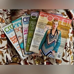 5 Crochet Magazine Collection